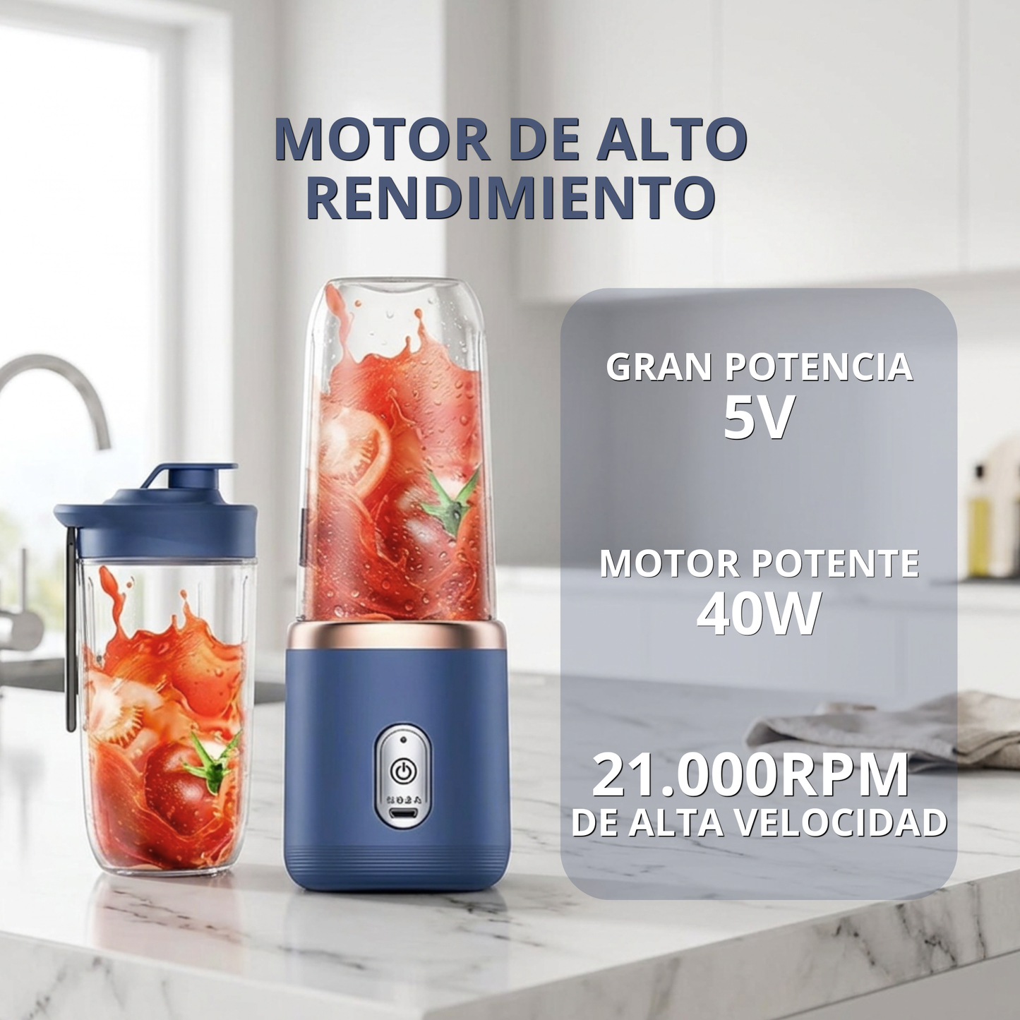Fresh Go | Licuadora Portátil USB